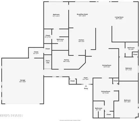Floorplan - 427 N Riverside Dr, Edgewater, FL 32132 photo 1 of 2