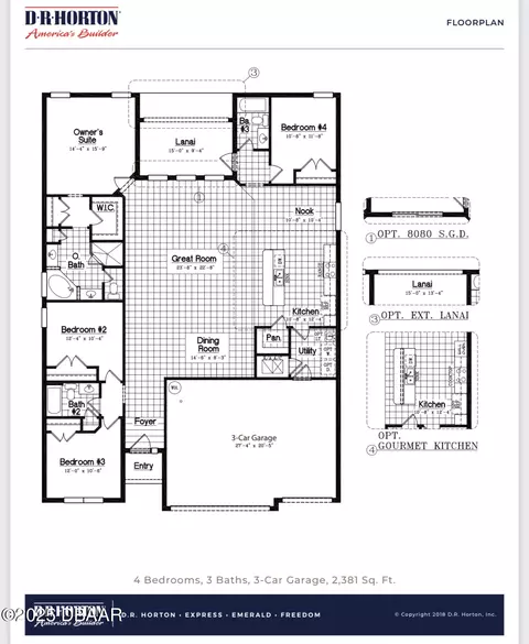 Floorplan - 225 River Vale Ln, Ormond Beach, FL 32174 photo 1 of 2