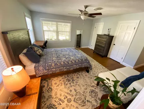 Bedroom - 406 N Halifax Dr, Ormond Beach, FL 32176 photo 8 of 9