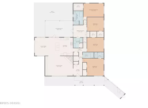 Floorplan - 406 N Halifax Dr, Ormond Beach, FL 32176 photo 4 of 4