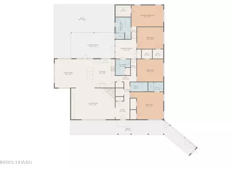Floorplan - 406 N Halifax Dr, Ormond Beach, FL 32176 photo 1 of 4