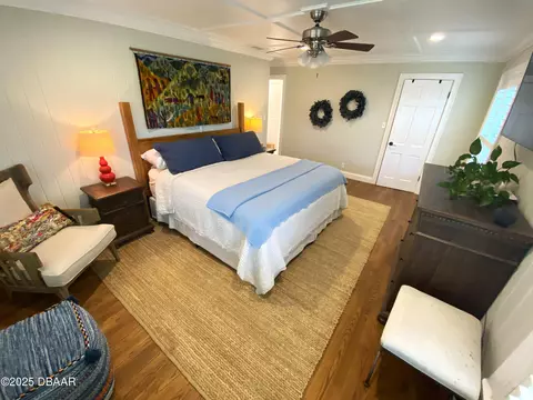 Bedroom - 406 N Halifax Dr, Ormond Beach, FL 32176 photo 3 of 9