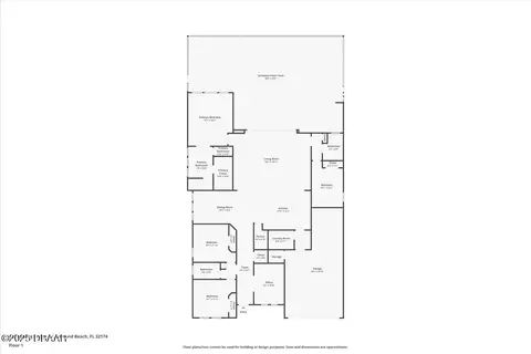 Floorplan - 473 Stirling Bridge Dr, Ormond Beach, FL 32174 photo 1 of 1