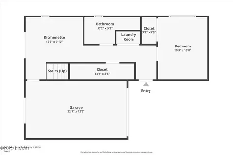 Floorplan - 155 Avalon Dr, Ormond Beach, FL 32176 photo 2 of 3