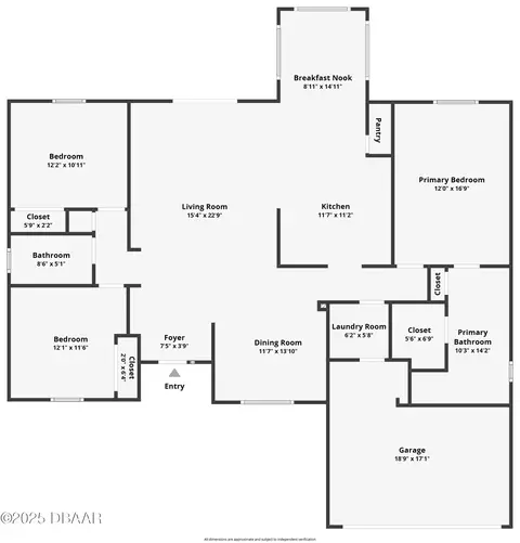 Floorplan - 20 Greenvale Dr, Ormond Beach, FL 32174 photo 1 of 1