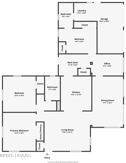 Floorplan - 120 N Arbor Dr, Ormond Beach, FL 32174 photo 1 of 1
