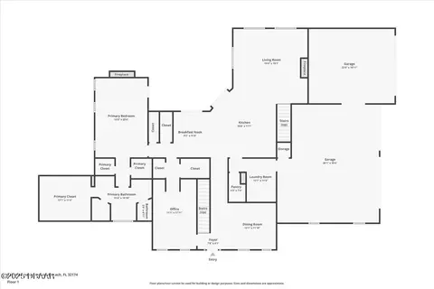 Floorplan - 227 Treeline Ln, Ormond Beach, FL 32174 photo 2 of 3