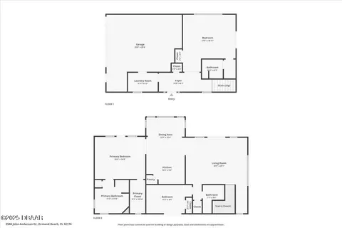 Floorplan - 2500 John Anderson Dr, Ormond Beach, FL 32176 photo 1 of 3