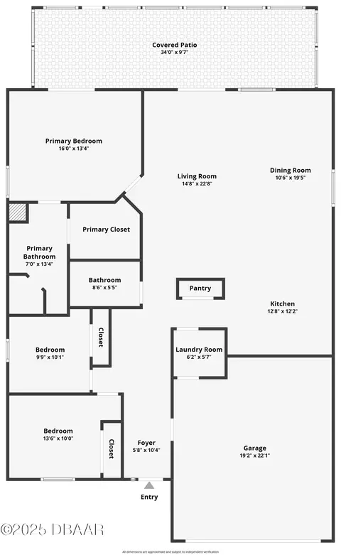 Floorplan - 167 Douglas St, Edgewater, FL 32141 photo 1 of 1