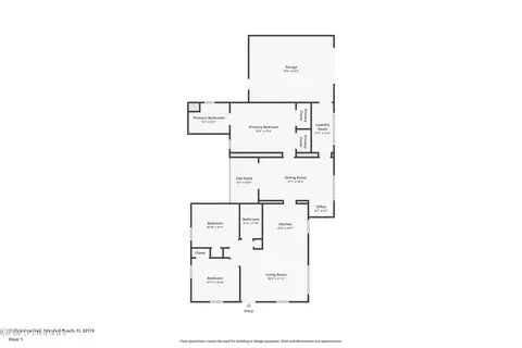 Floorplan - 72 Fairview Ave, Ormond Beach, FL 32174 photo 1 of 1