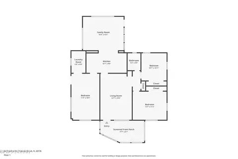 Floorplan - 44 Tropical Dr, Ormond Beach, FL 32176 photo 2 of 2