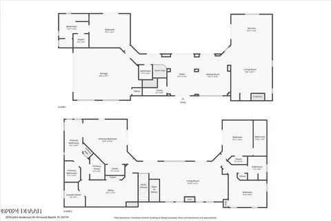Floorplan - 3310 John Anderson Dr, Ormond Beach, FL 32176 photo 3 of 3