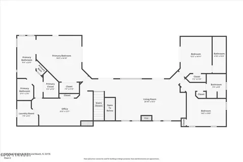 Floorplan - 3310 John Anderson Dr, Ormond Beach, FL 32176 photo 2 of 3