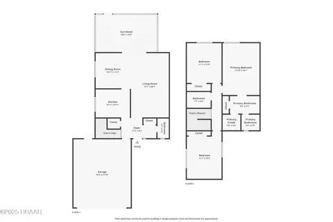 Floorplan - 105 Northbrook Ln, Ormond Beach, FL 32174 photo 1 of 3