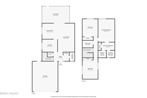 Floorplan - 105 Northbrook Ln, Ormond Beach, FL 32174 photo 2 of 3