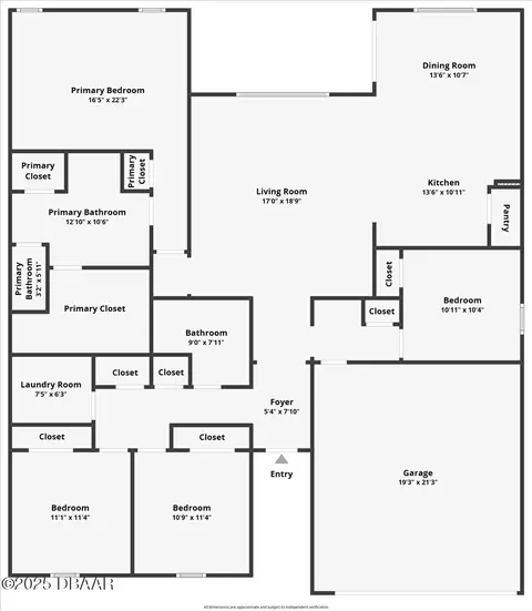 Floorplan - 350 Sunset Point Dr, Ormond Beach, FL 32174 photo 1 of 1