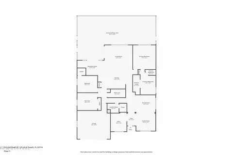 Floorplan - 16 Lionshead Dr, Ormond Beach, FL 32174 photo 1 of 2