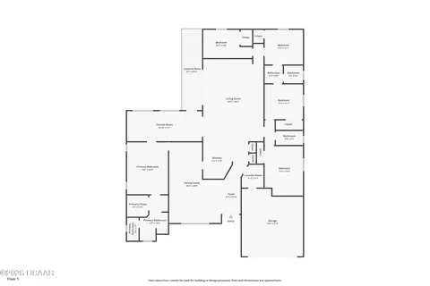 Floorplan - 114 Roble Ln, Ormond Beach, FL 32174 photo 1 of 1