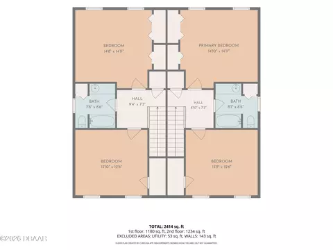 Floorplan - 23 Regent Ln, Palm Coast, FL 32164 photo 3 of 4