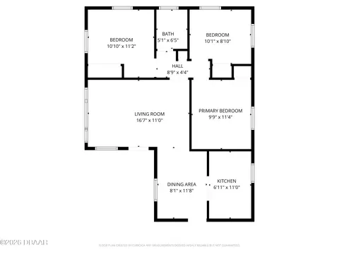 Floorplan - 2627 Myrtle Ave, Mims, FL 32754 photo 1 of 1