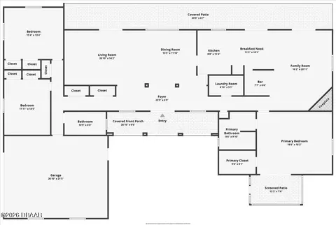Floorplan - 115 Addison Dr, Ormond Beach, FL 32174 photo 1 of 1