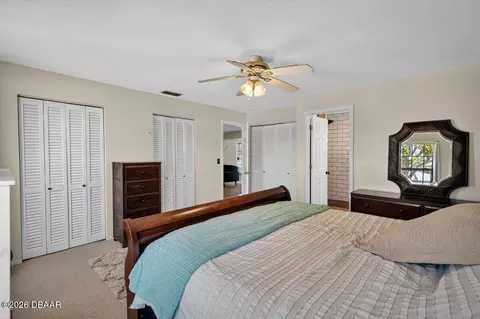 Bedroom - 483 N Halifax Dr, Ormond Beach, FL 32176 photo 3 of 8