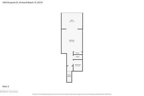 Floorplan - 1204 Draycott St, Ormond Beach, FL 32174 photo 1 of 3