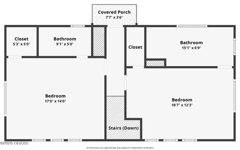 Floorplan - 428 N Riverside Dr, Edgewater, FL 32132 photo 2 of 2