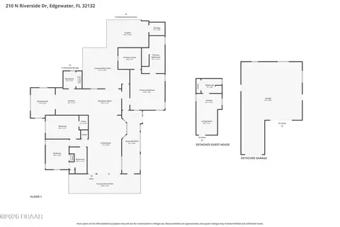 Floorplan - 210 N Riverside Dr, Edgewater, FL 32132 photo 2 of 3