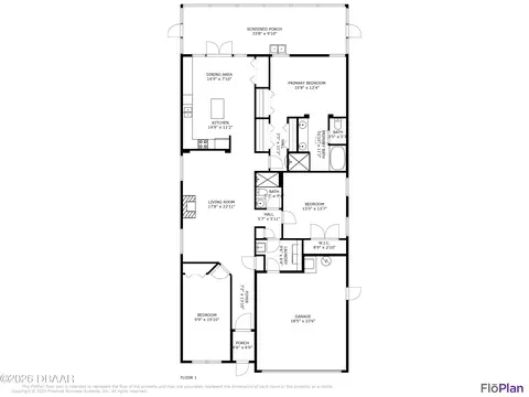 Floorplan - 22 Old Macon Dr, Ormond Beach, FL 32174 photo 1 of 2
