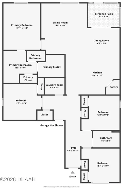 Floorplan - 8 Melogold Dr, Ormond Beach, FL 32174 photo 1 of 1