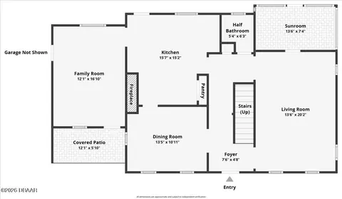 Floorplan - 26 S St Andrews Dr, Ormond Beach, FL 32174 photo 2 of 2