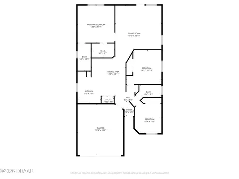 Floorplan - 250 Willow Pl, Ormond Beach, FL 32174 photo 1 of 1
