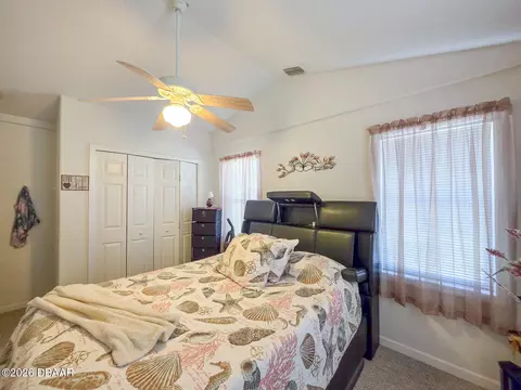 Bedroom - 121 E Palm Way, Edgewater, FL 32132 photo 5 of 14