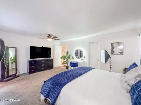 Bedroom - 121 E Palm Way, Edgewater, FL 32132 photo 4 of 14