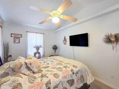 Bedroom - 121 E Palm Way, Edgewater, FL 32132 photo 7 of 14