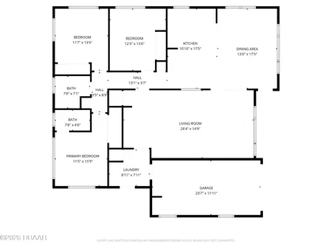 Floorplan - 215 Ocean Ter, Ormond Beach, FL 32176 photo 1 of 1