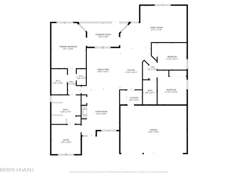 Floorplan - 77 Apian Way, Ormond Beach, FL 32174 photo 1 of 1