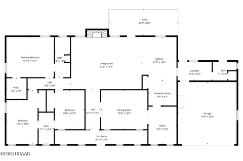 Floorplan - 11 Petrea Ter, Ormond Beach, FL 32174 photo 1 of 1