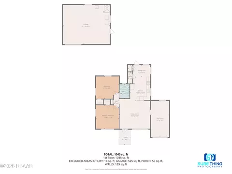 Floorplan - 478 Jeannette Dr, Ormond Beach, FL 32174 photo 2 of 2