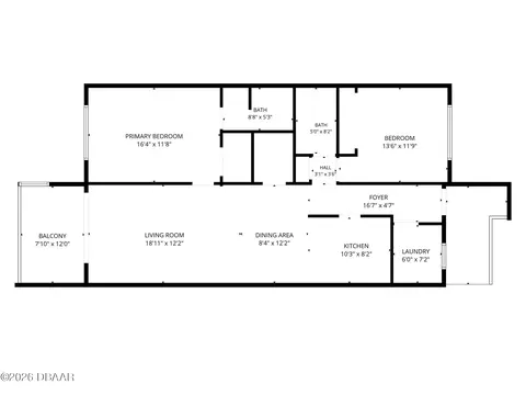 Floorplan - 2222 Ocean Shore Blvd, Ormond Beach, FL 32176 photo 1 of 1