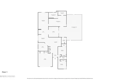 Floorplan - 50 Treetop Cir, Ormond Beach, FL 32174 photo 1 of 1