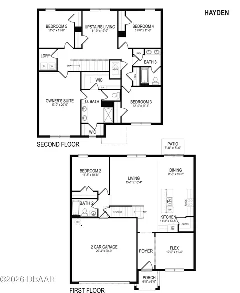 Floorplan - 1631 Houmas St, Ormond Beach, FL 32174 photo 1 of 1