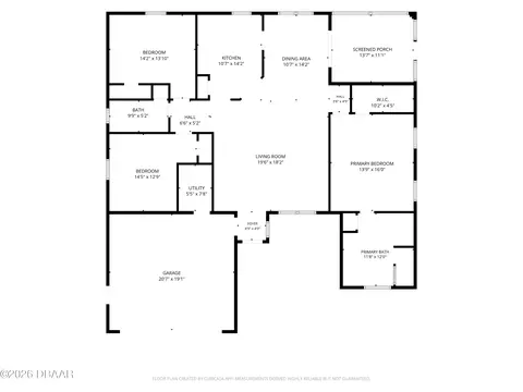 Floorplan - 191 Roberts Rd, Edgewater, FL 32141 photo 1 of 1