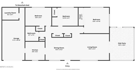 Floorplan - 1401 Orange Tree Dr, Edgewater, FL 32132 photo 1 of 2