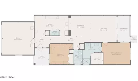 Floorplan - 1105 Glengad Run, Ormond Beach, FL 32174 photo 1 of 1