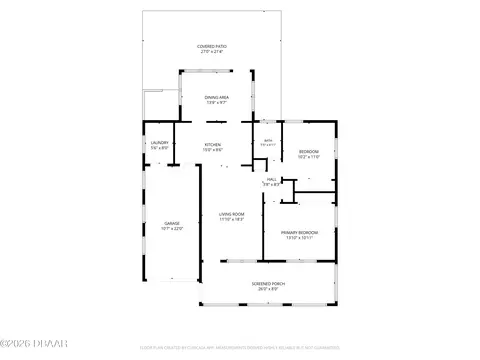 Floorplan - 6 Tropical Dr, Ormond Beach, FL 32176 photo 1 of 1