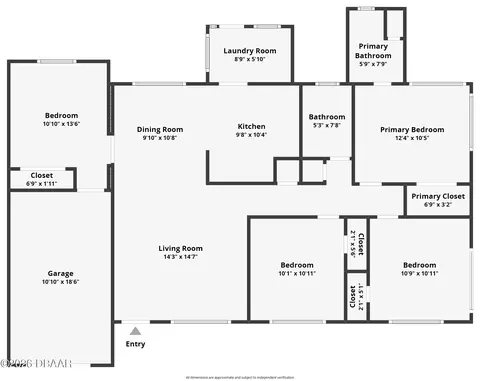 Floorplan - 204 Osceola Ave, Ormond Beach, FL 32176 photo 1 of 2
