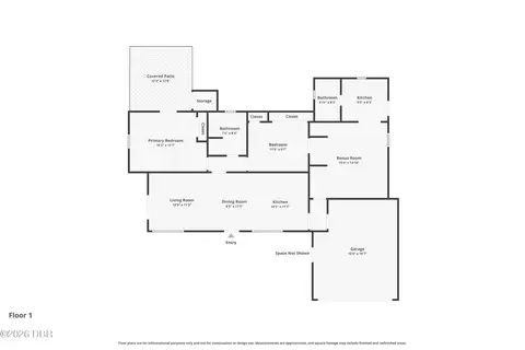 Floorplan - 1148 Roberts St, Ormond Beach, FL 32174 photo 1 of 1