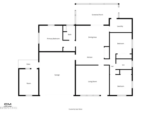Floorplan - 102 N Capri Dr, Ormond Beach, FL 32174 photo 1 of 1